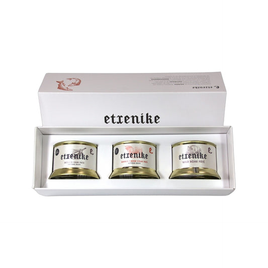 Luxury Pate Selection Box - Duck, Goose, Smoked Salmon 3 x 130g