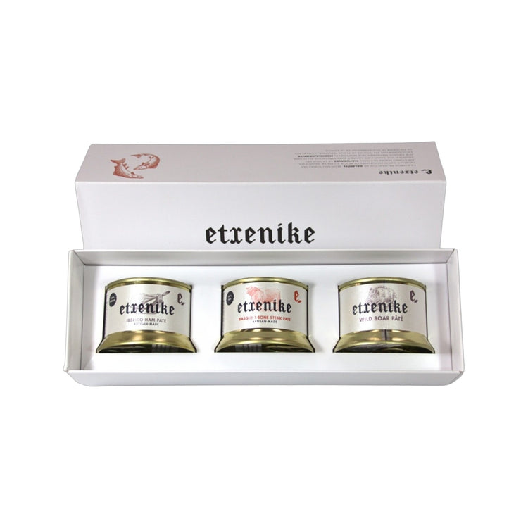 Gourmet Meat Pate Selection - Iberico Ham, Wild Boar, Basque T-bone Steak