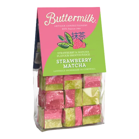 Gluten Free Strawberry Matcha Fudge 175g