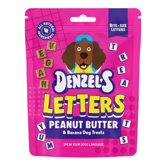 Letters: Peanut Butter & Banana Dog Treats 90g