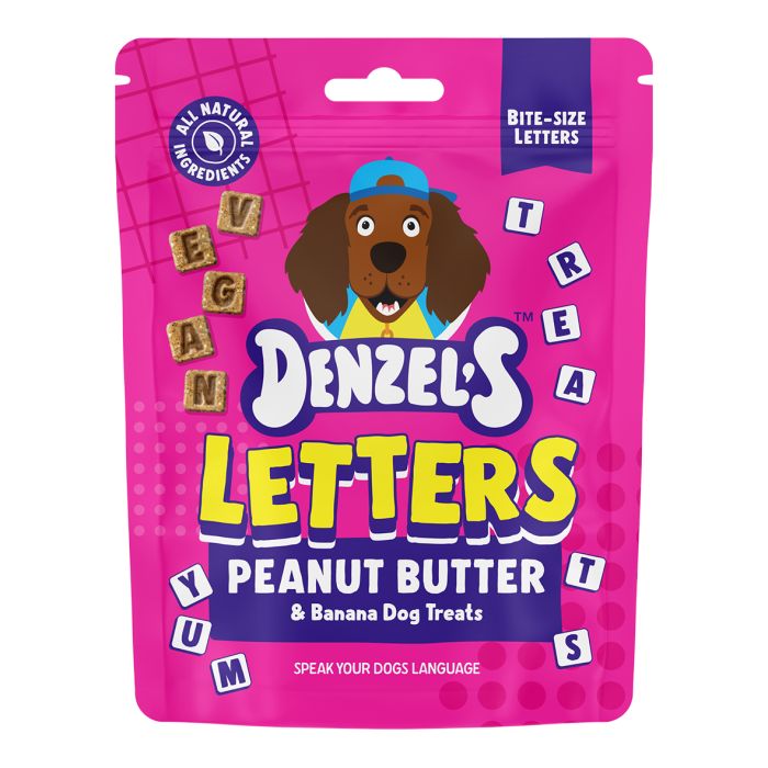 Letters: Peanut Butter & Banana Dog Treats 90g