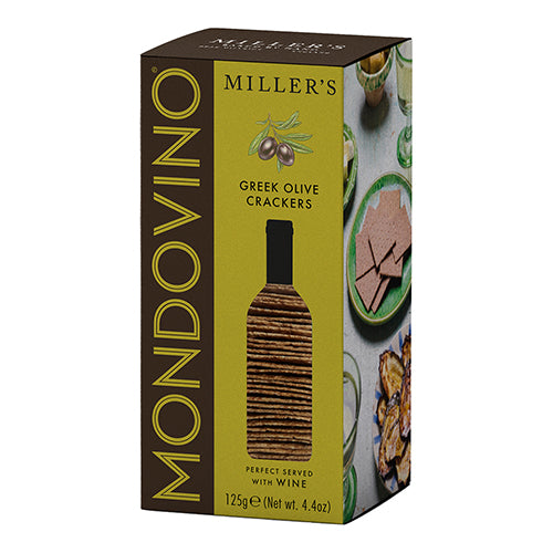 Greek Olive Crackers 125g