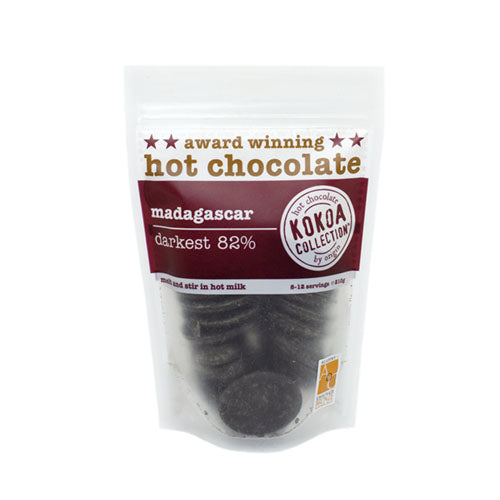 Organic Darkest Hot Chocolate, Madagascar 82%