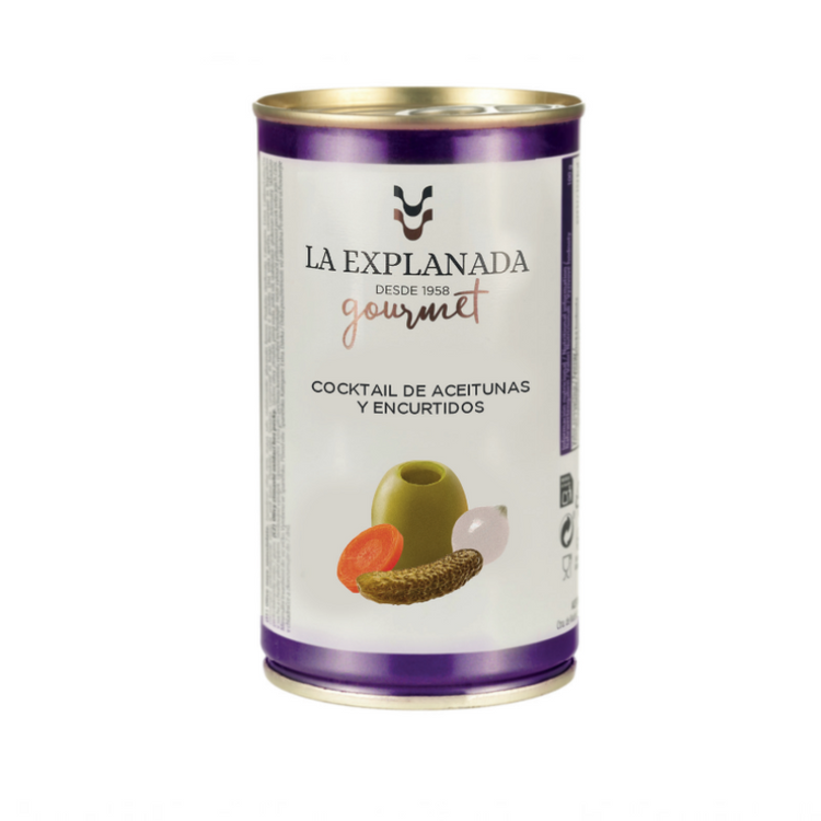 Olive & Pickle Cocktail Mix 350g