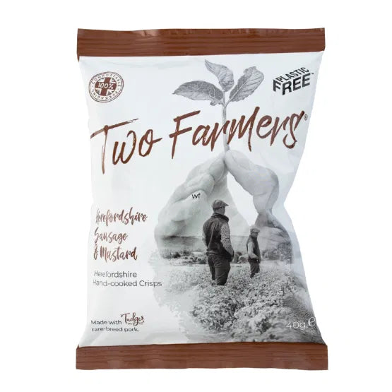 Two Farmers - Sausage & Mustard Crisps 40g