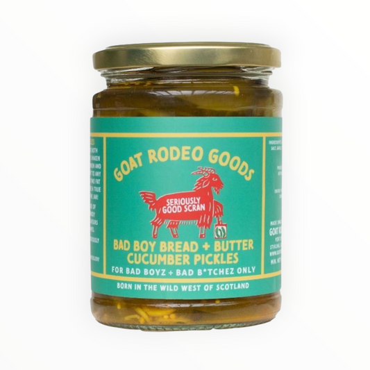 Bad Boy Bread & Butter Pickles 500g