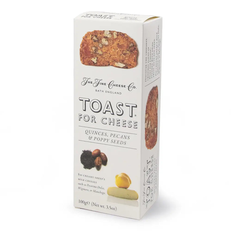 Quince, Pecan & Poppy Seed Toast