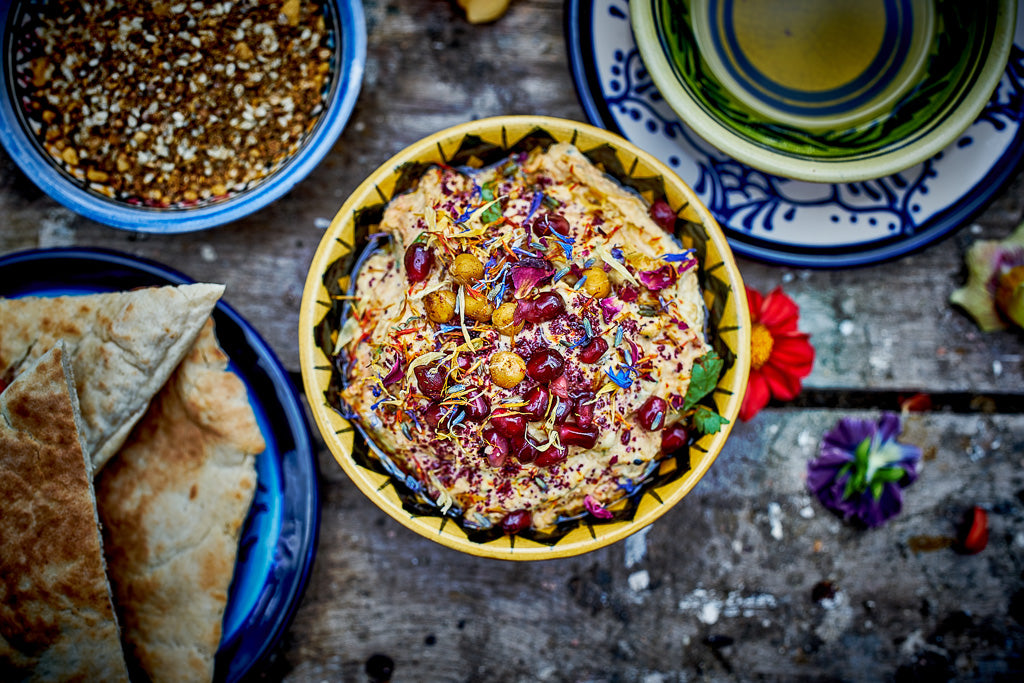 Jorge's Lemon & Coriander Hummus: A Zesty Delight