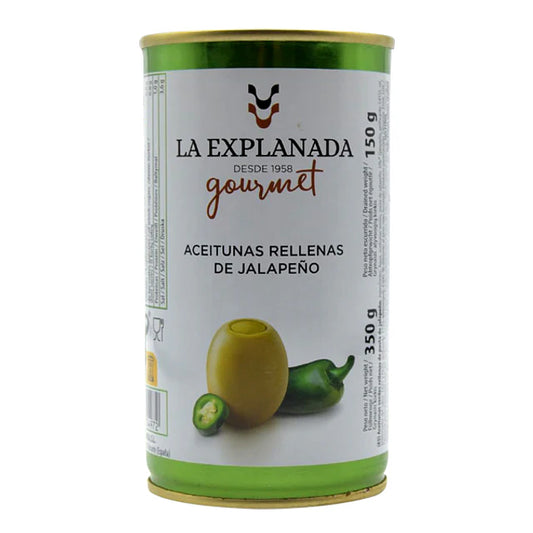 Manzanilla Olives with Jalapeno 350g
