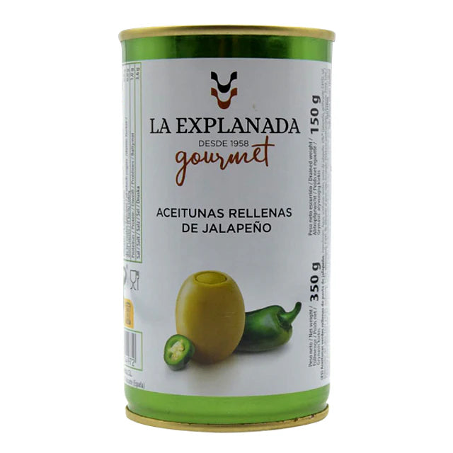 Manzanilla Olives with Jalapeno 350g