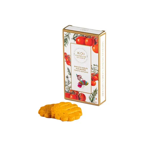 Savory shortbread biscuits with Tomato & Rosemary 20g