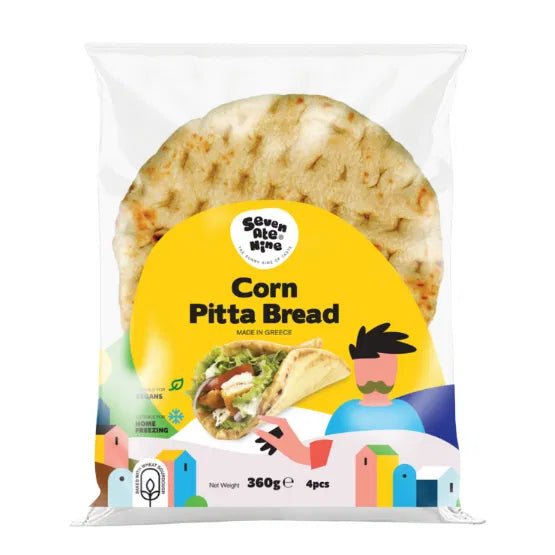 Corn Pitta Bread 360g