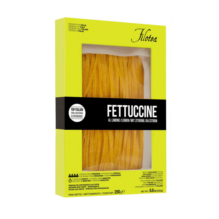Fettucine Egg Pasta with Lemon