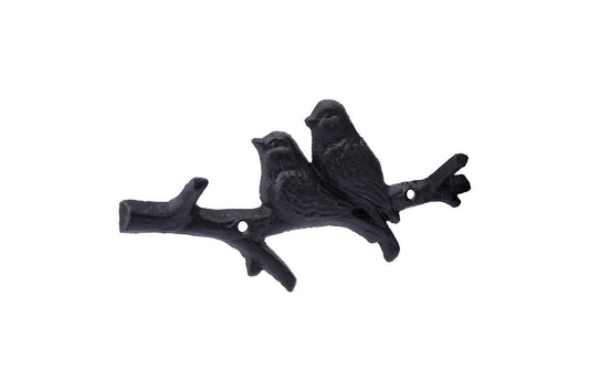 Birds On Branch Wall Hook