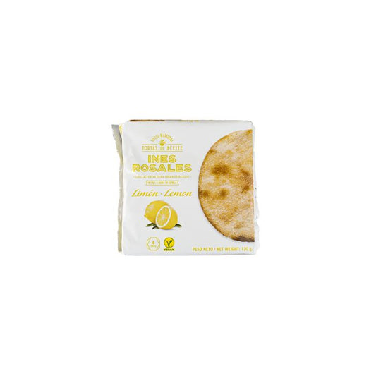 Lemon Sweet Extra Virgin Olive Oil Tortas 120g