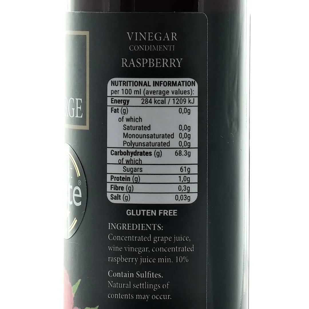Jorge Raspberry Balsamic natural ingredients