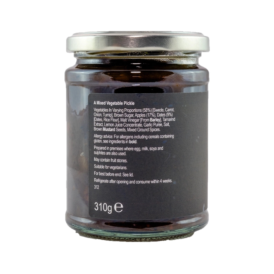 Jorge artisan farmhouse pickle ingredients label