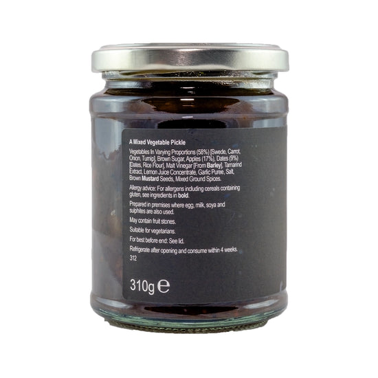 Jorge artisan farmhouse pickle ingredients label