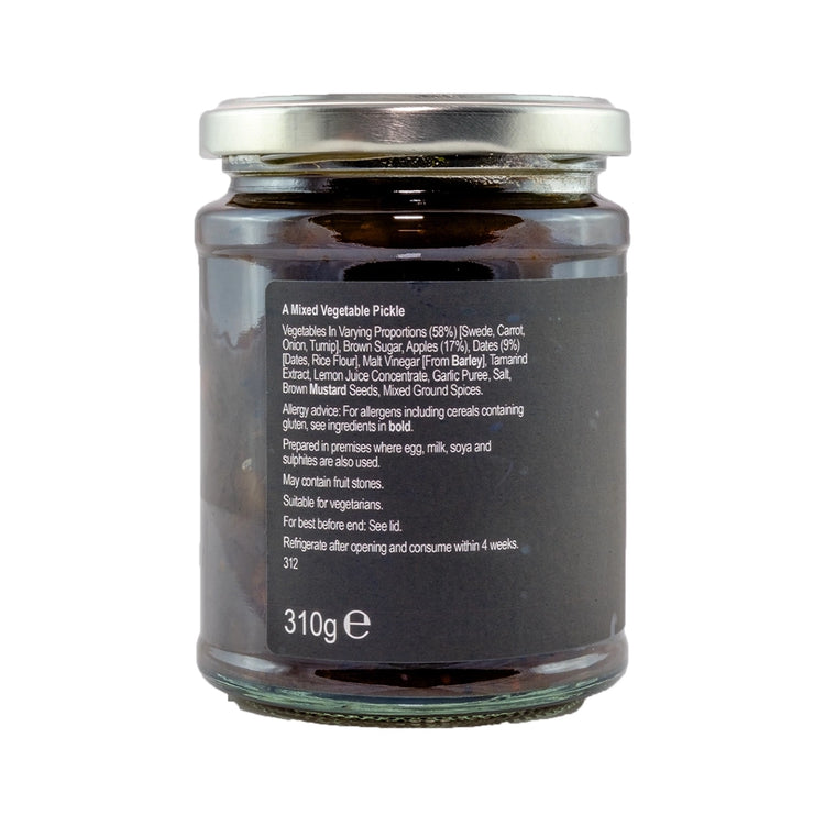 Jorge artisan farmhouse pickle ingredients label