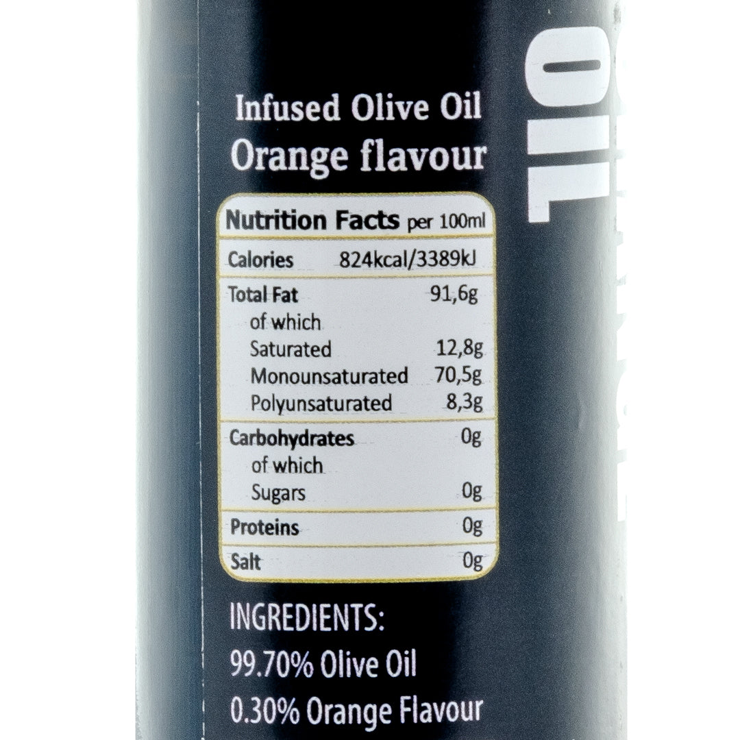 A close up image of the back of the bottle showing the ingredients 