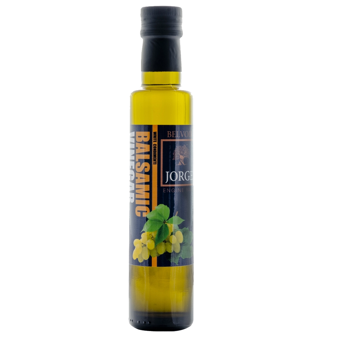 Jorge White Balsamic Vinegar in a bottle