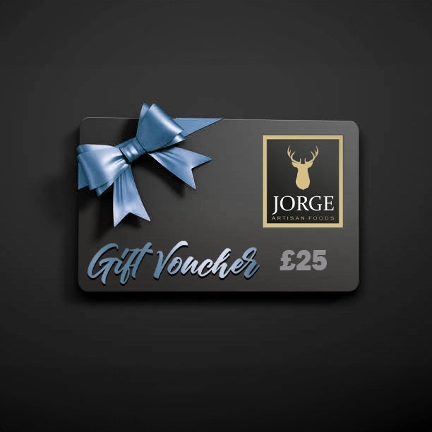Jorge Artisan Foods £25 Gift Voucher / delicatessen Gift Card 