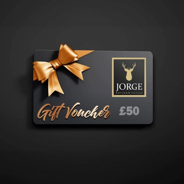 Jorge Artisan Foods £50 Gift Voucher / delicatessen Gift Card 