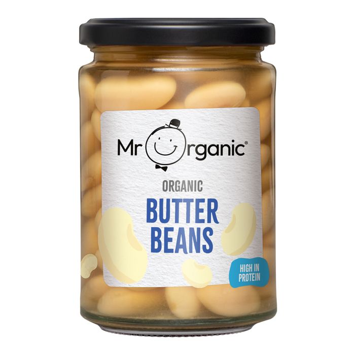 Organic Butter Beans 350g