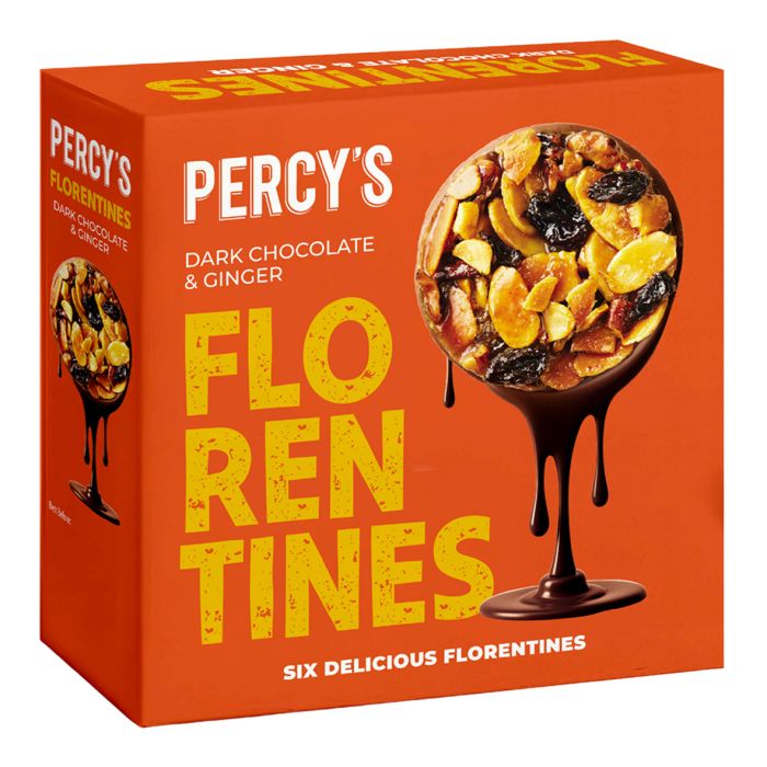 Dark Chocolate and Ginger Florentines 115g