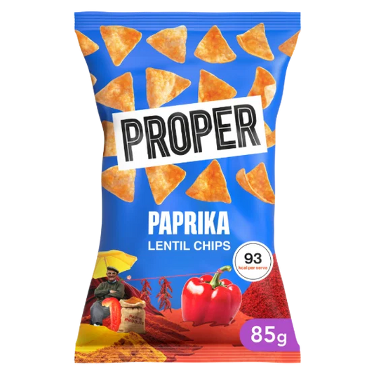 GF Paprika Lentil Chips 85g