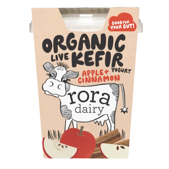 Apple & Cinnamon Live Kefir Yogurt 425g