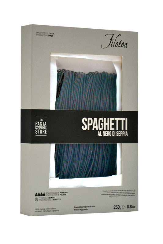 Handmade Squid Ink Linguine 250g