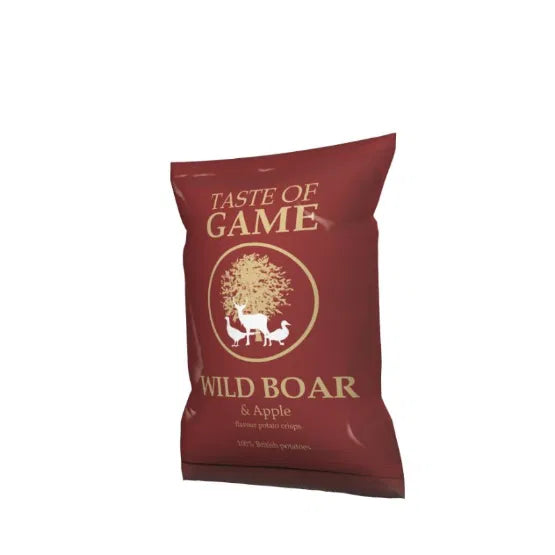 Wild Boar & Apple Crisps 150g