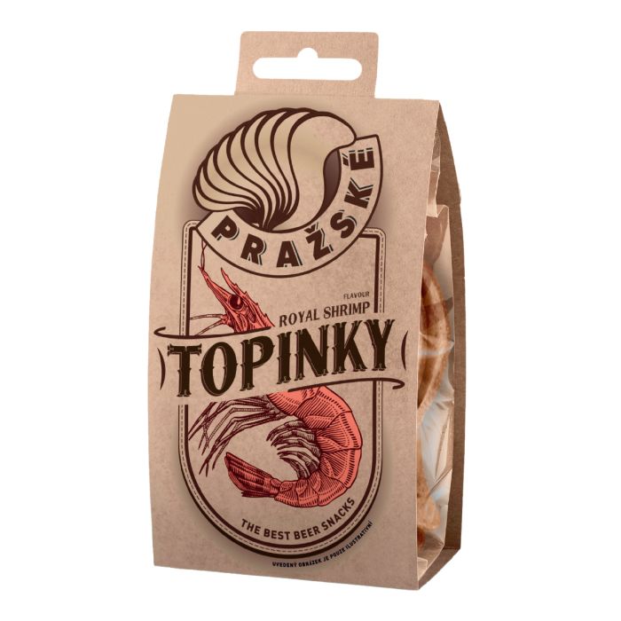 Prawn Flavour Crispy Rye Bread 75g