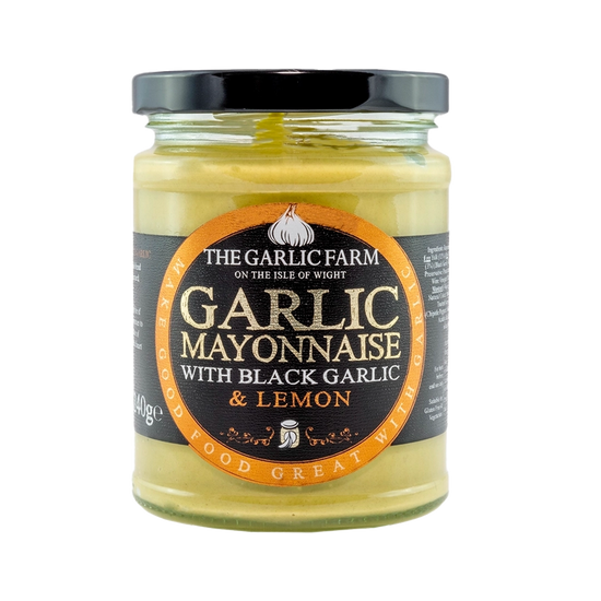 The Garlic Farm - Garlic Mayonnaise with black garlic and lemon