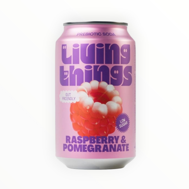 Raspberry & Pomegranate Soda 330ml