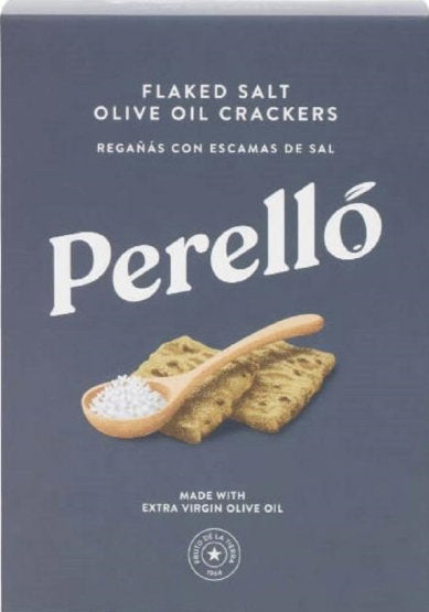 Flaked Salt Olive Oil Crackers