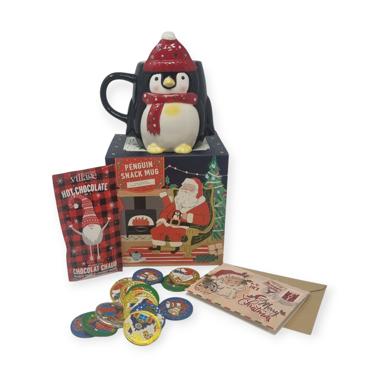 Penguin Mug -  Kids Christmas Eve Gift Set