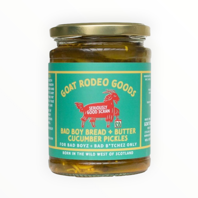 Bad Boy Bread & Butter Pickles 500g
