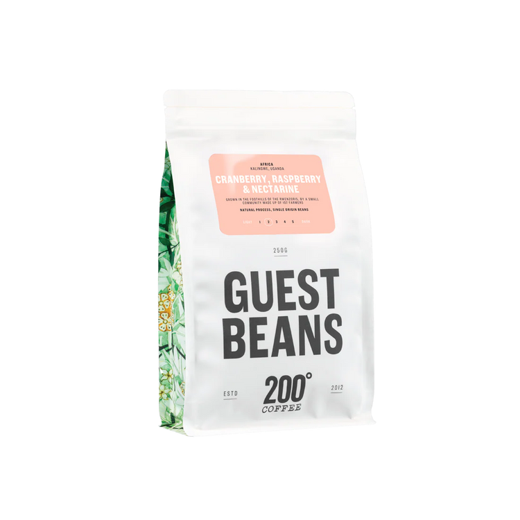 200 Degrees Guest Coffee Cranberry Raspberry 250g